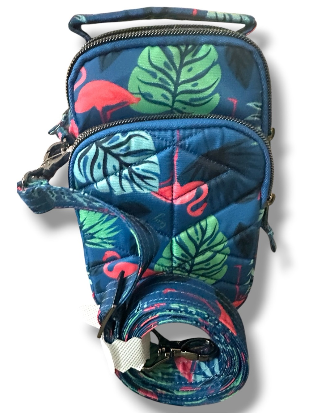Lug Skeeter Mini 2 Flare Flamingo Crossbody - Convertible Belt Bag MSRP $63 NEW - Picture 4 of 12